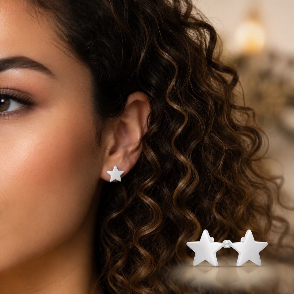 Star Stud Earrings